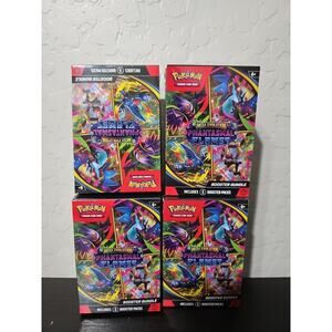 Pokemon Phantasmal Flames Booster Bundle X 4